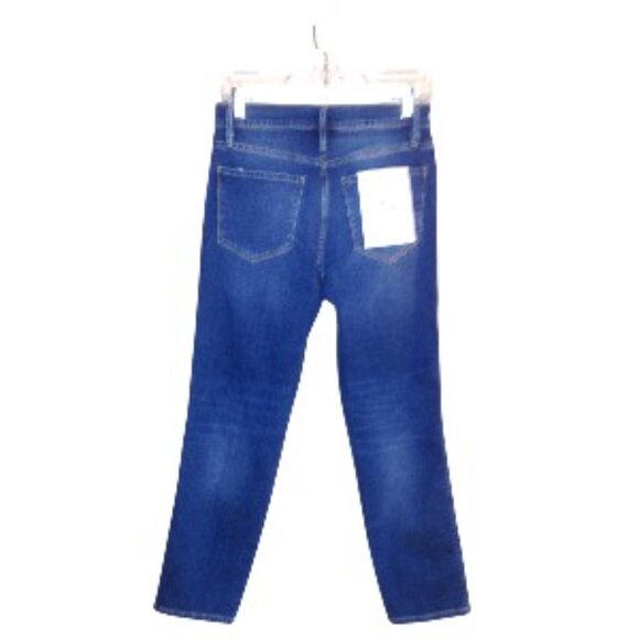 Frame Le Sylvie Crop High-Rise Straight Fit Denim Jeans 26 NWT - Picture 4 of 6